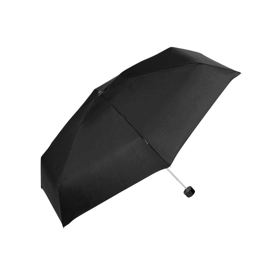 paraguas plegable ultra mini manual liso negro